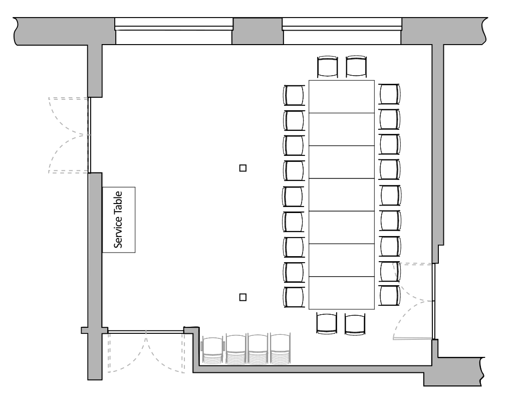 Big Duncan — Boardroom floorplan