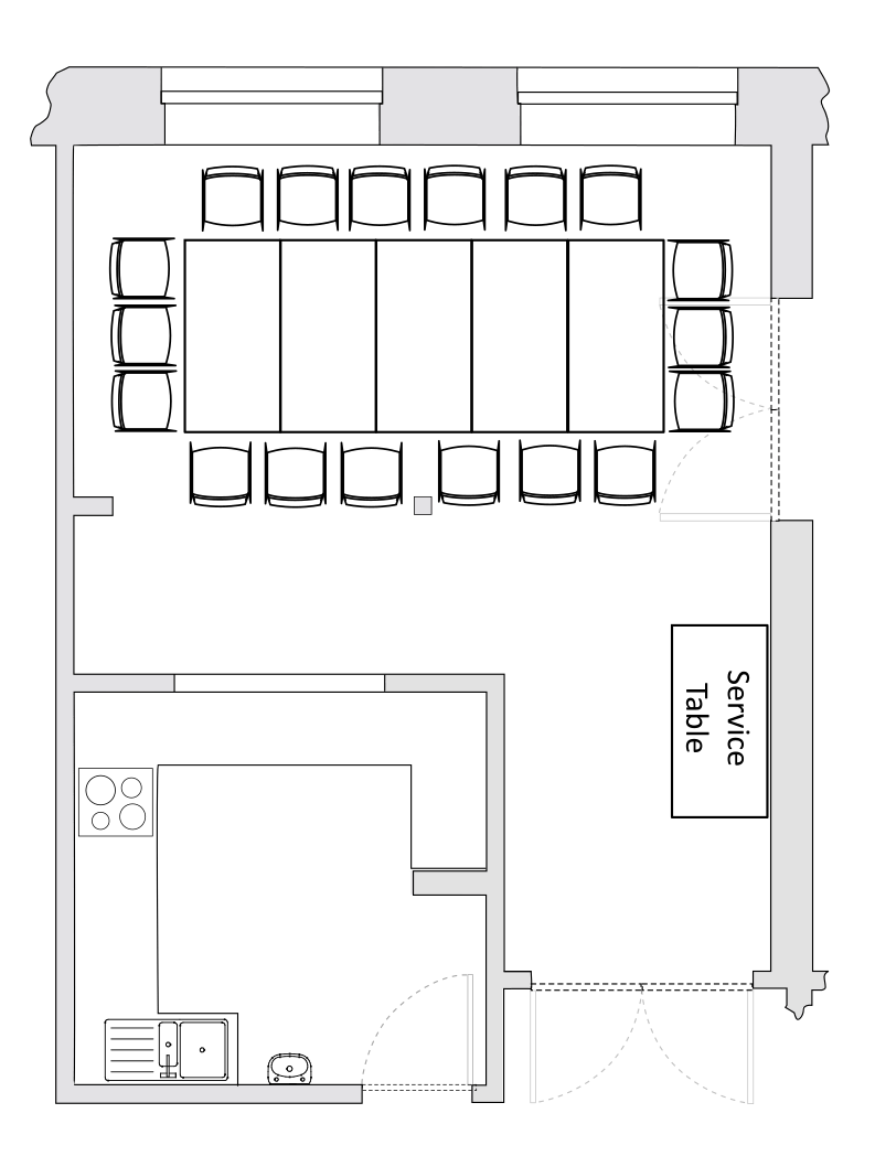 Wee Duncan — Boardroom style floorplan