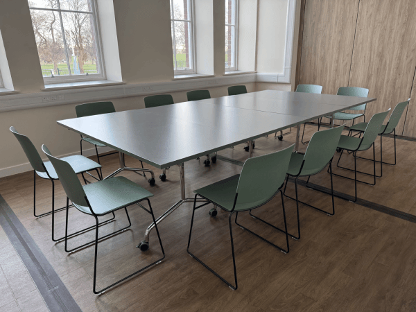 Wee Links set up in boardroom style style